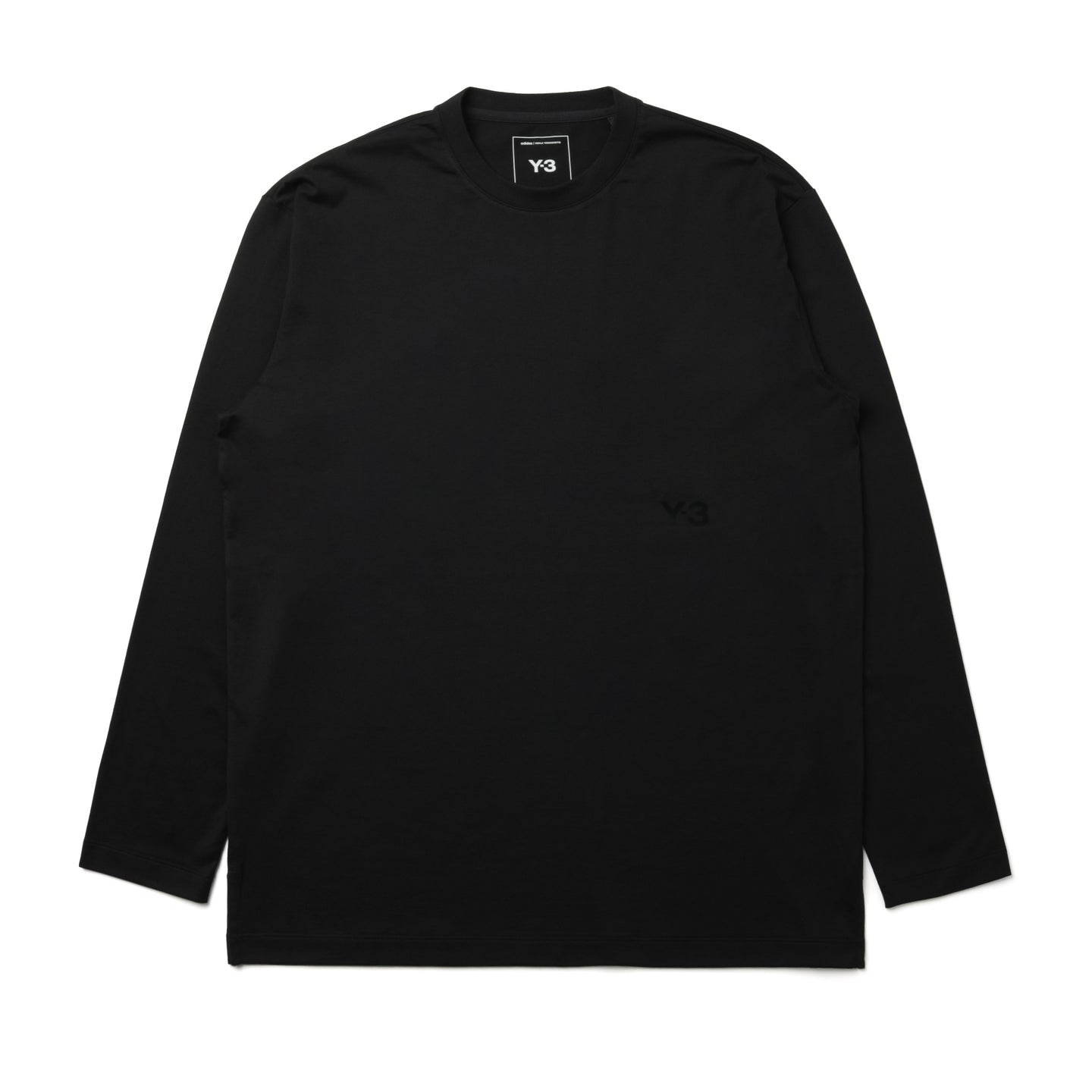 adidas Y-3 Long Sleeve Tee Black