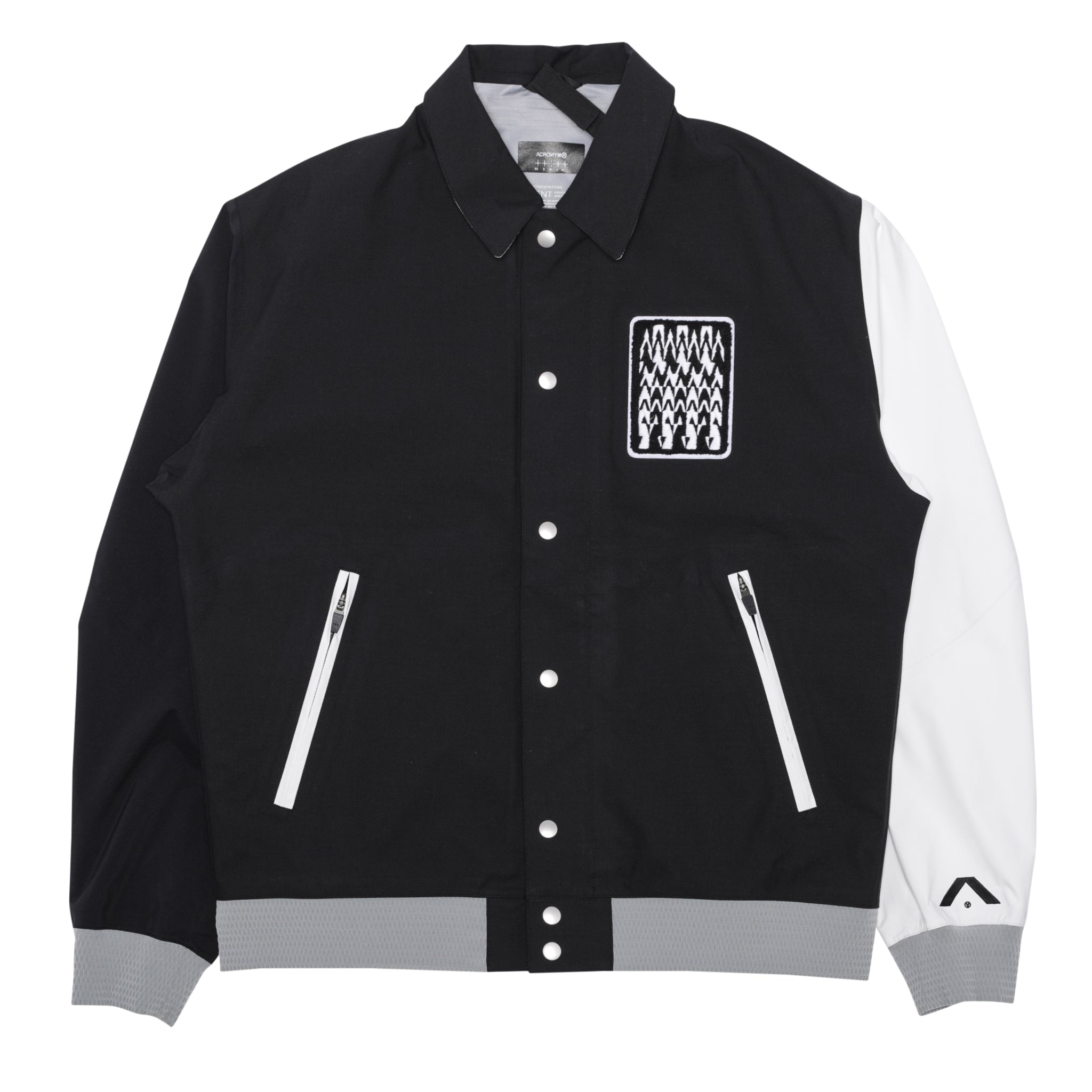 Acronym J94-VT Varsity Jacket (Black, Multi) – The Darkside Initiative