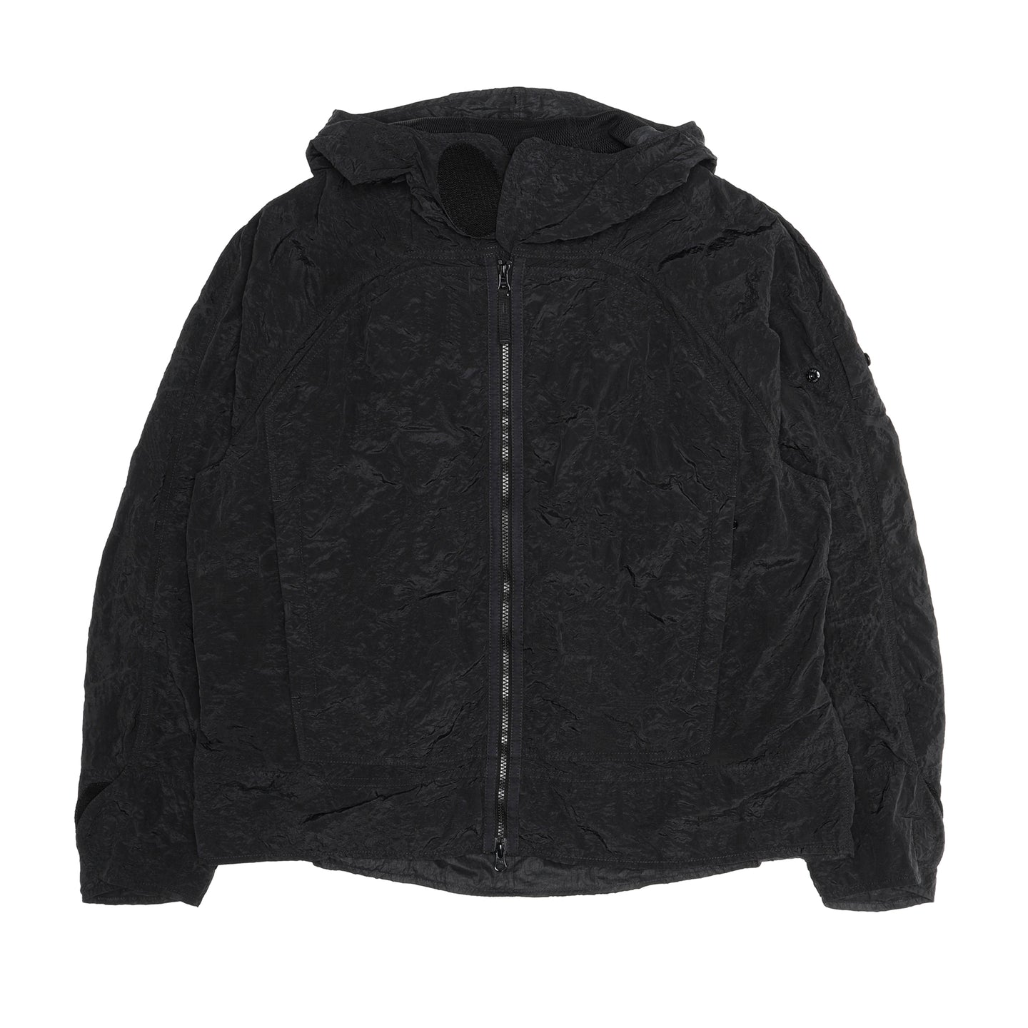 Stone Island Shadow Project Nylon Metal in ECONYL® Regenerated Nylon Short  Parka Jacket Black